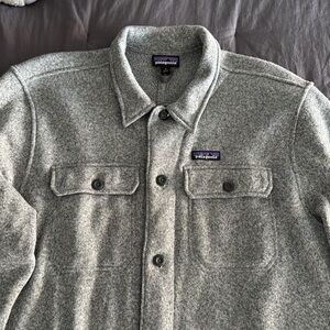 Patagonia fleece shirt jacket XL Grey